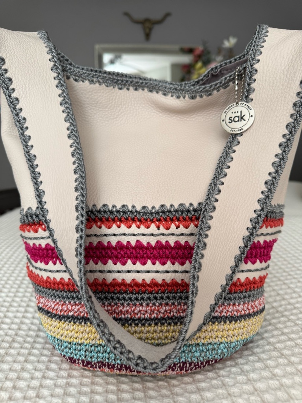 🌟 The Sak 30th Anniversary Limited Edition Hand-Crocheted Leather Hobo Bag 🌟
